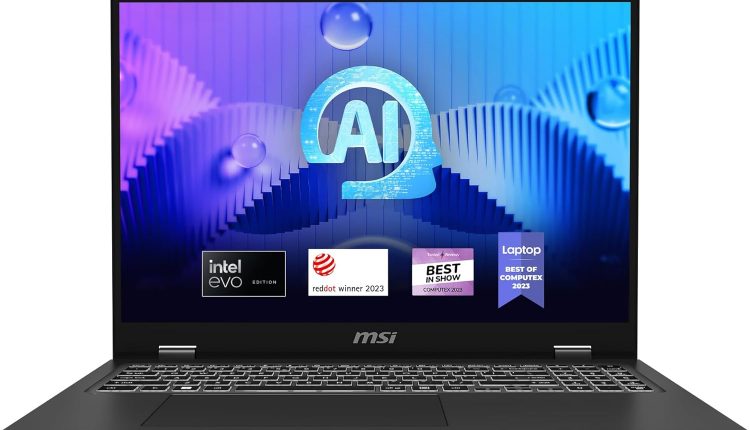 MSI Prestige 16 AI Evo 16-Inch Laptop Review